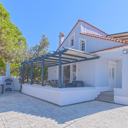 Lefkathia Beach Villa - Gated Beach-Front Private Villa At Lefkathia Beach, Chios! Volissos エクステリア 写真